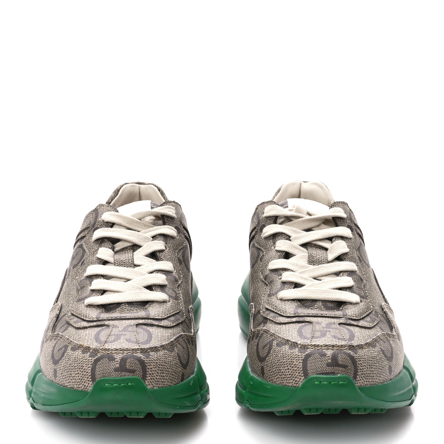 Gucci Sneakers  Rhyton Beige Ebony Gg Supreme Shoes