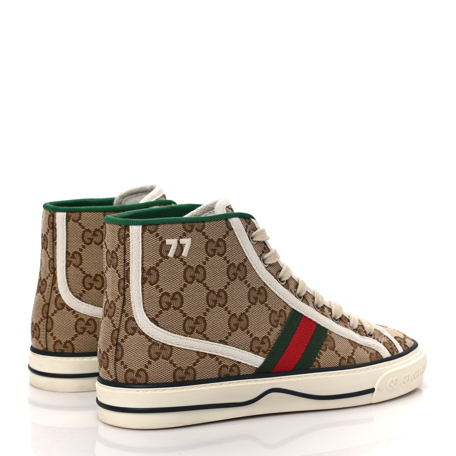 MEN'S GUCCI ACE SNEAKER WITH WEB