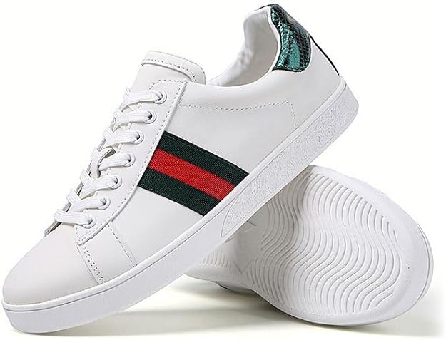 MEN'S GUCCI ACE SNEAKER WITH WEB