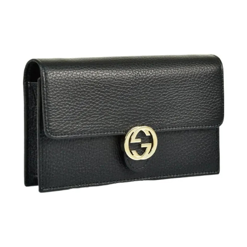 GUCCI GG leather WOC Crossbody Bag