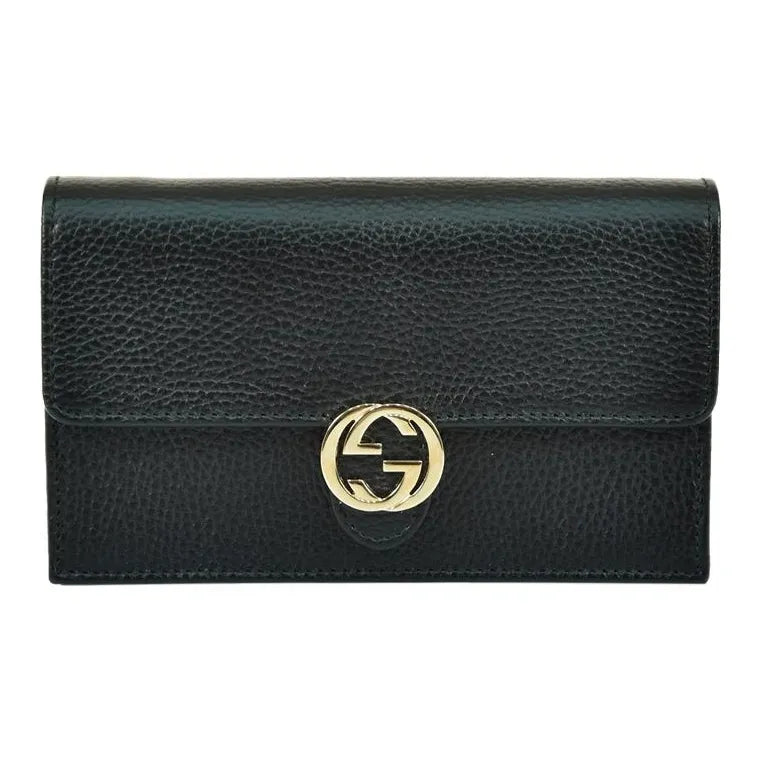 GUCCI GG leather WOC Crossbody Bag