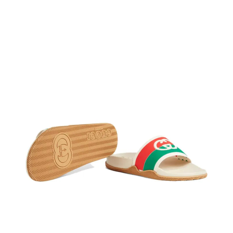 Gucci Slide Interlocking G Orange