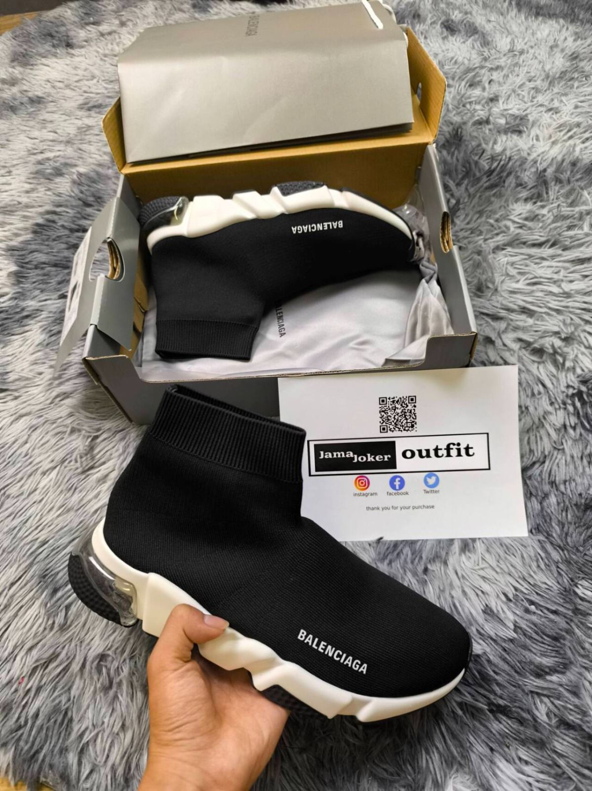 BALENCIAGA SPEED RECYCLED KNIT SNEAKER