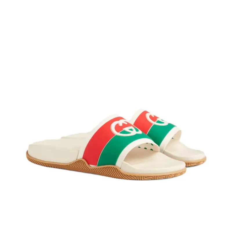 Gucci Slide Interlocking G Orange