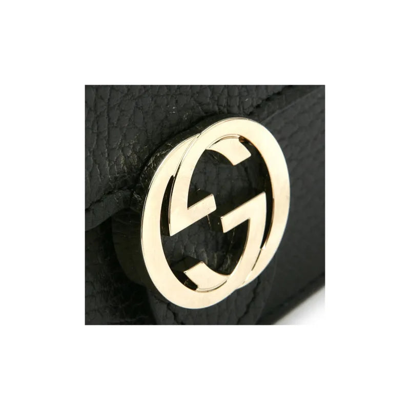 GUCCI GG leather WOC Crossbody Bag